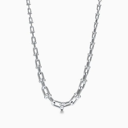 Link Necklace Silver