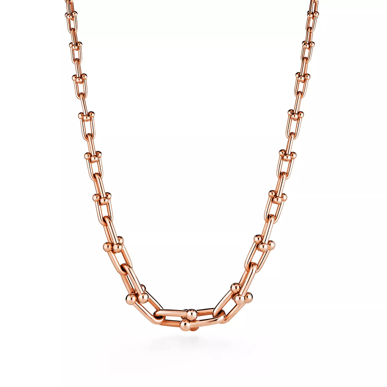 Link Necklace Rose Gold