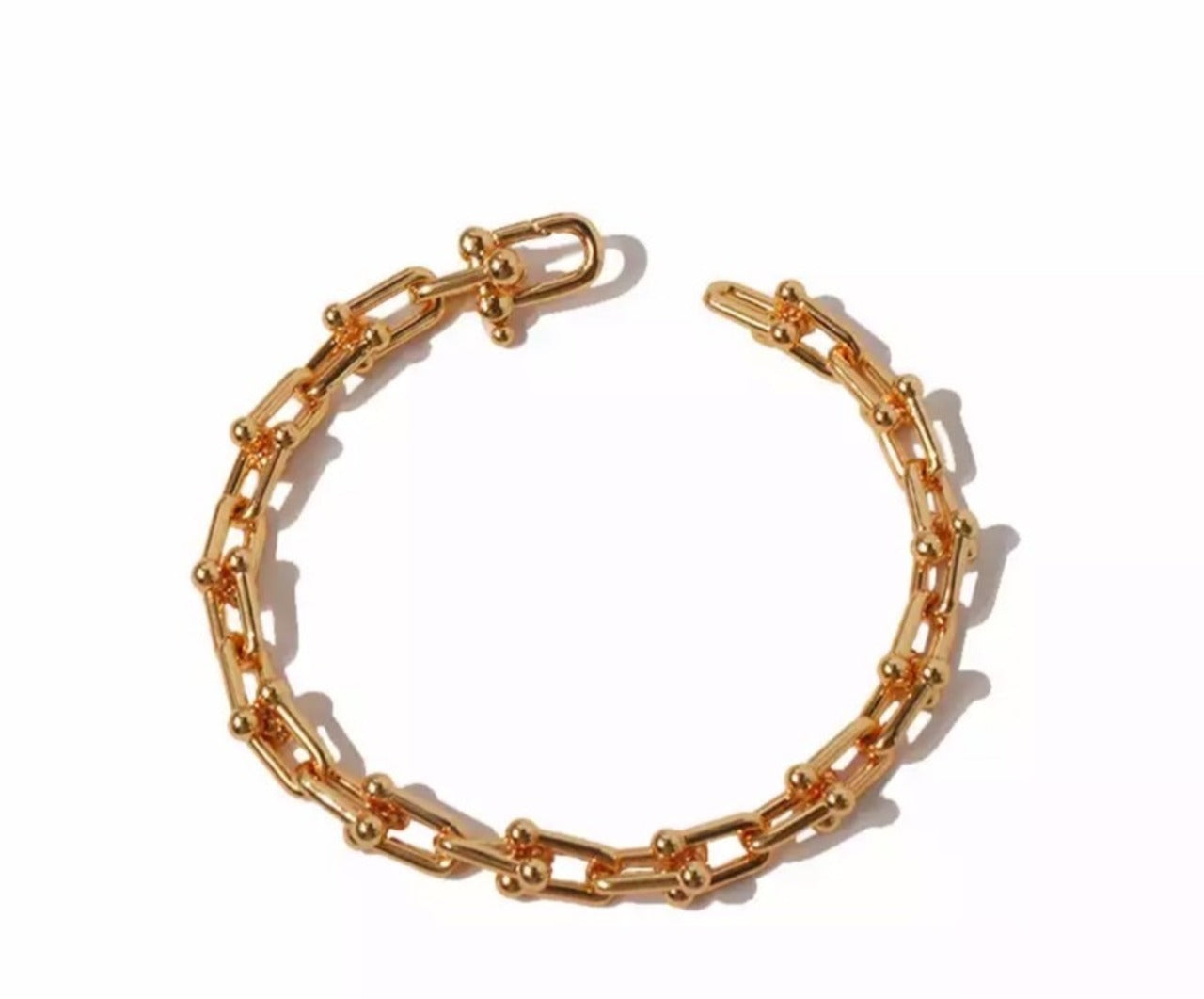 Link Bracelet Rose Gold